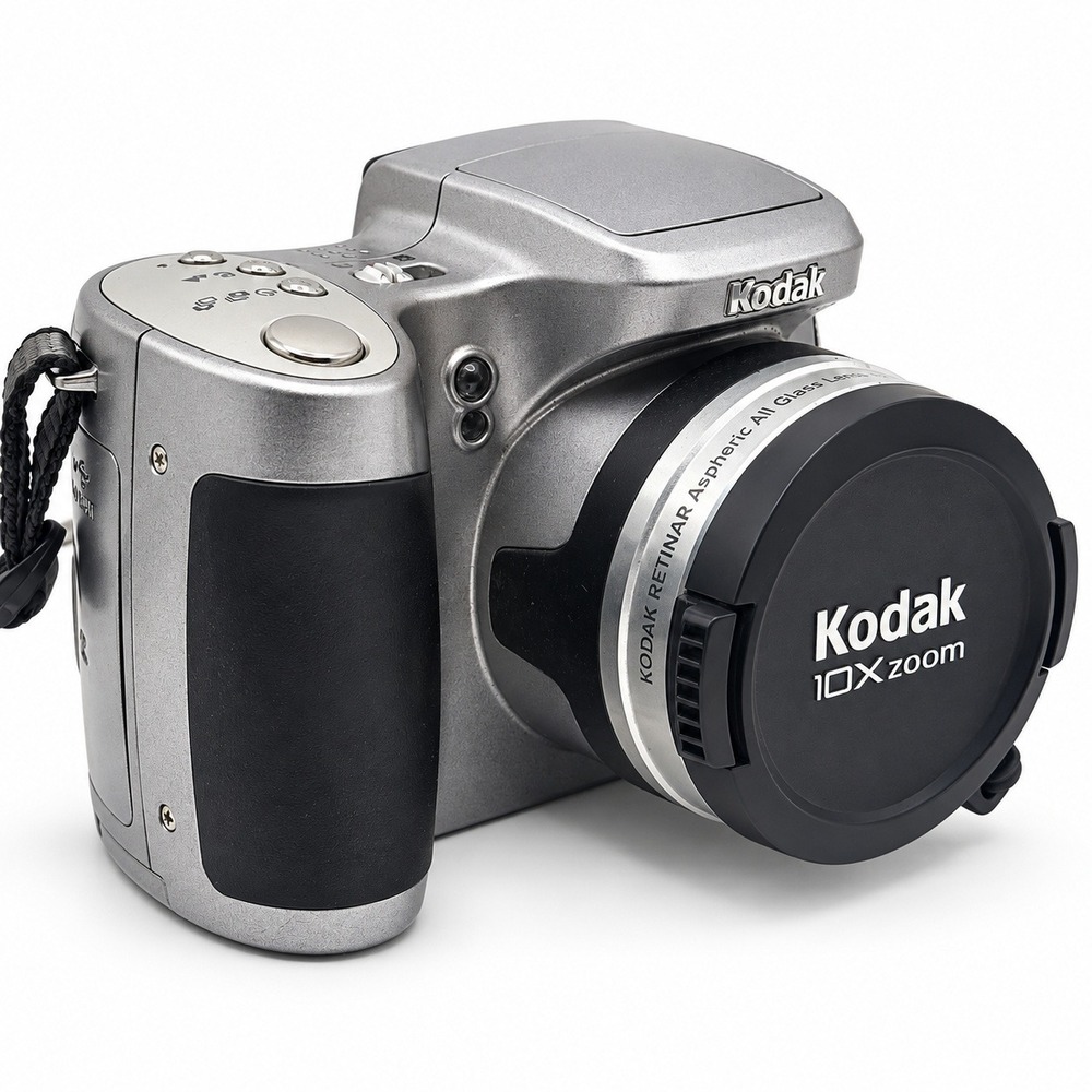 Kodak EasyShare Z740 5MP Digital Camera 10x Optical Zoom Tested w Case SD Card